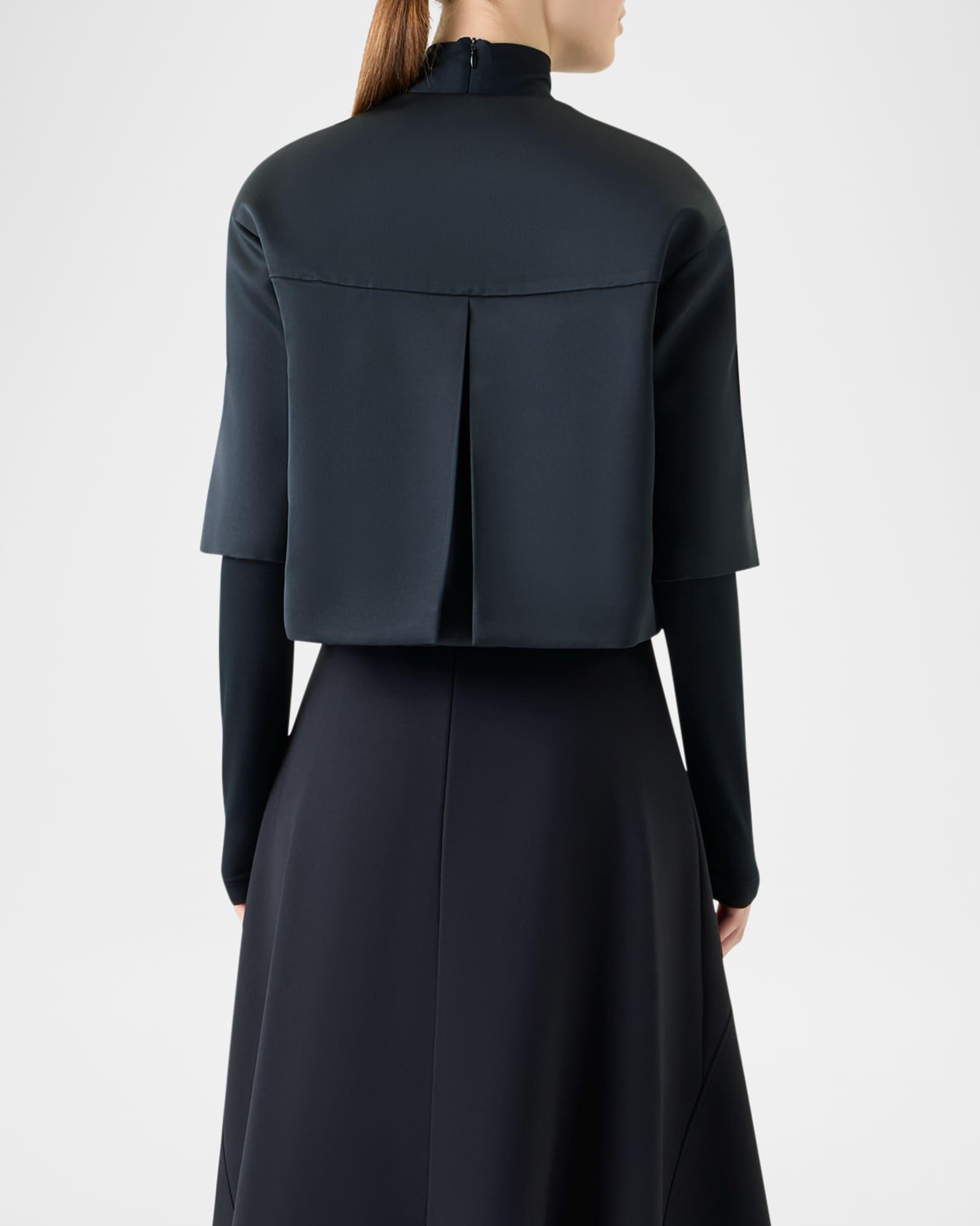 Record Dot Embellished Techno Taffeta Jacket Product Image