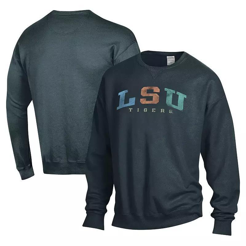 Unisex ComfortWash Gray LSU Tigers Over Product Image