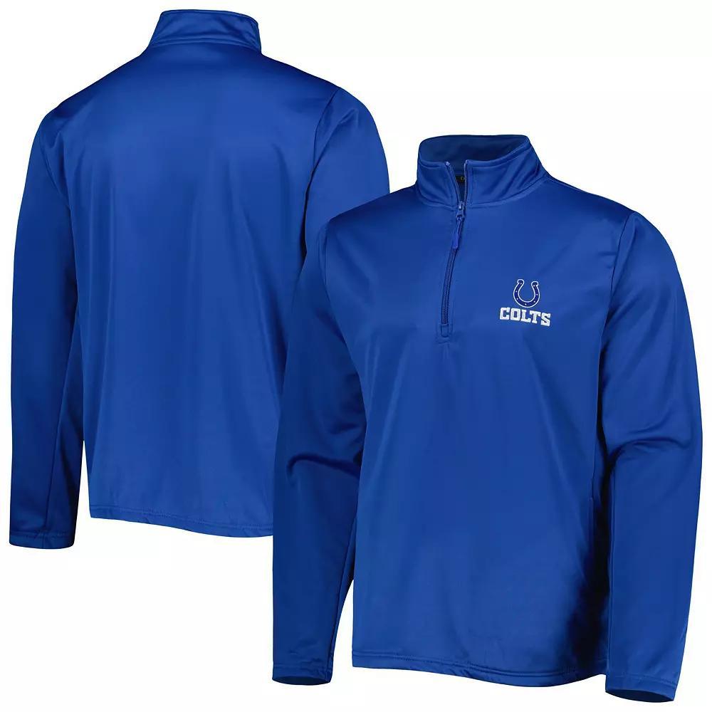 Men's Dunbrooke Royal Indianapolis Colts All-Star Tech Quarter-Zip Top,  Product Image