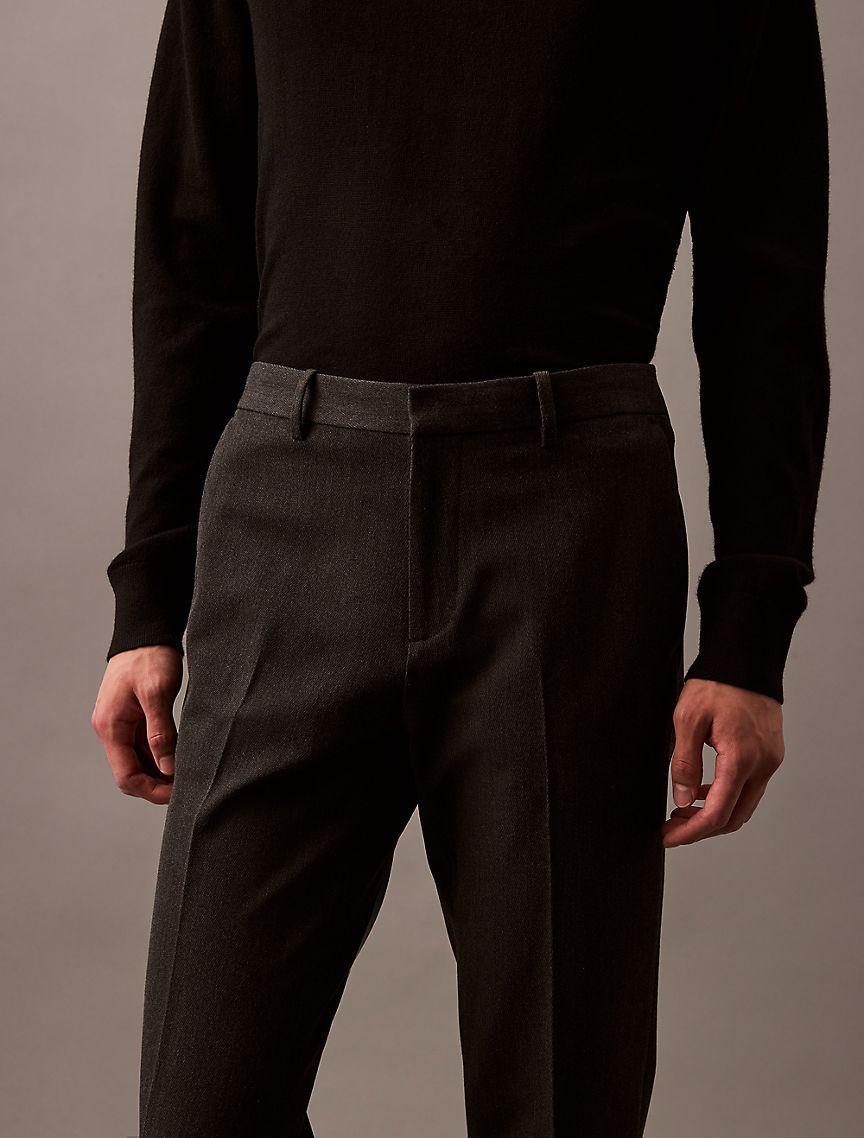 Stretch Twill Slim Fit Pants Product Image