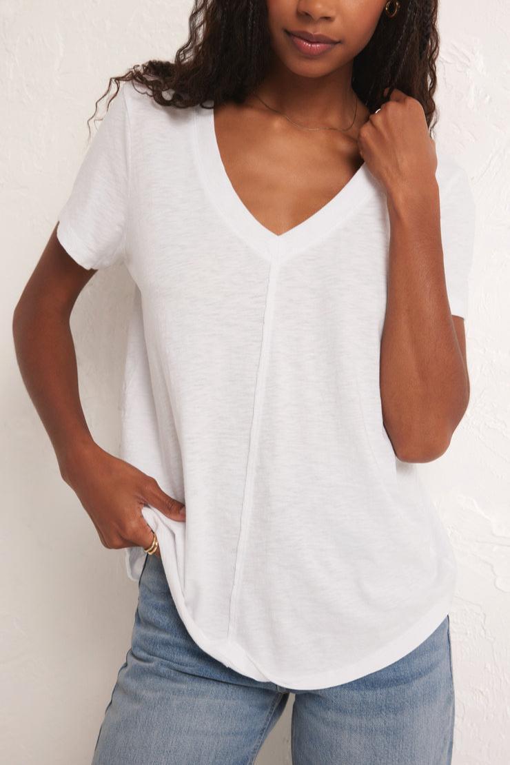 Asher V-neck Tee Product Image