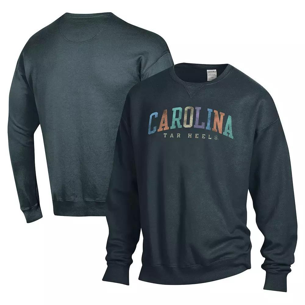 Unisex ComfortWash Gray North Carolina Tar Heels Oversized Pullover Sweatshirt, Women's, Size: Small, Grey Product Image