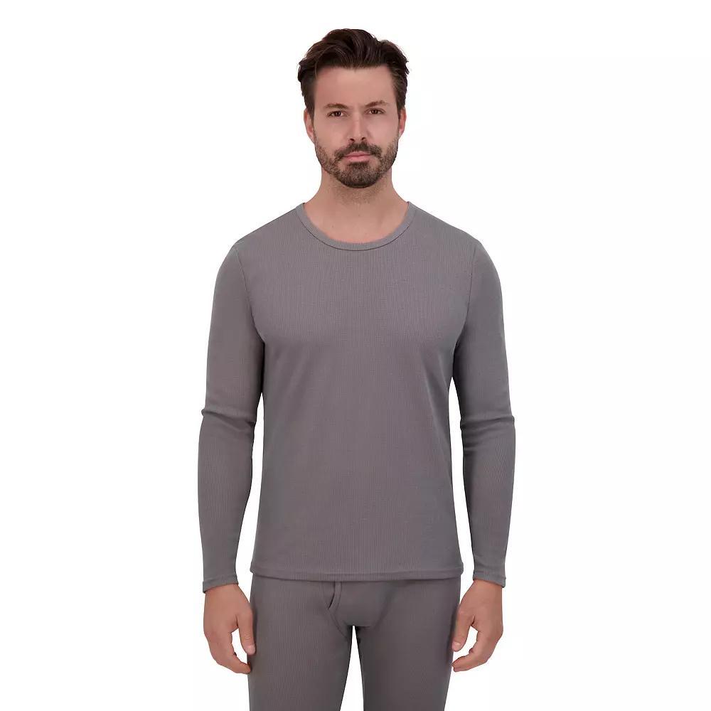 Men's ZeroXposur WAFFLE PRO Waffle Knit Base Layer Top, Size: Large, Grey Product Image