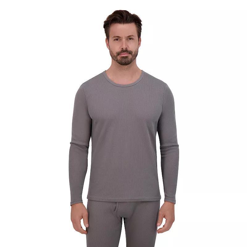 Men's ZeroXposur WAFFLE PRO Waffle Knit Base Layer Top, Size: Large, Grey Product Image