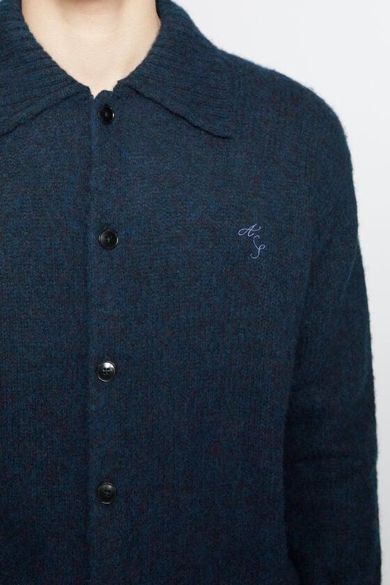 Polo wool cardigan Product Image