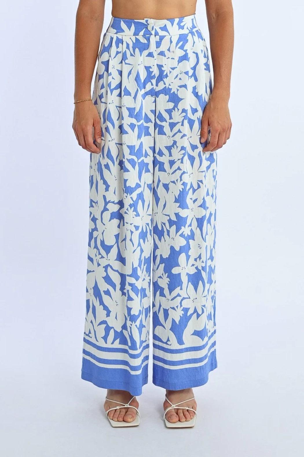 Printed Wide Pants Product Image