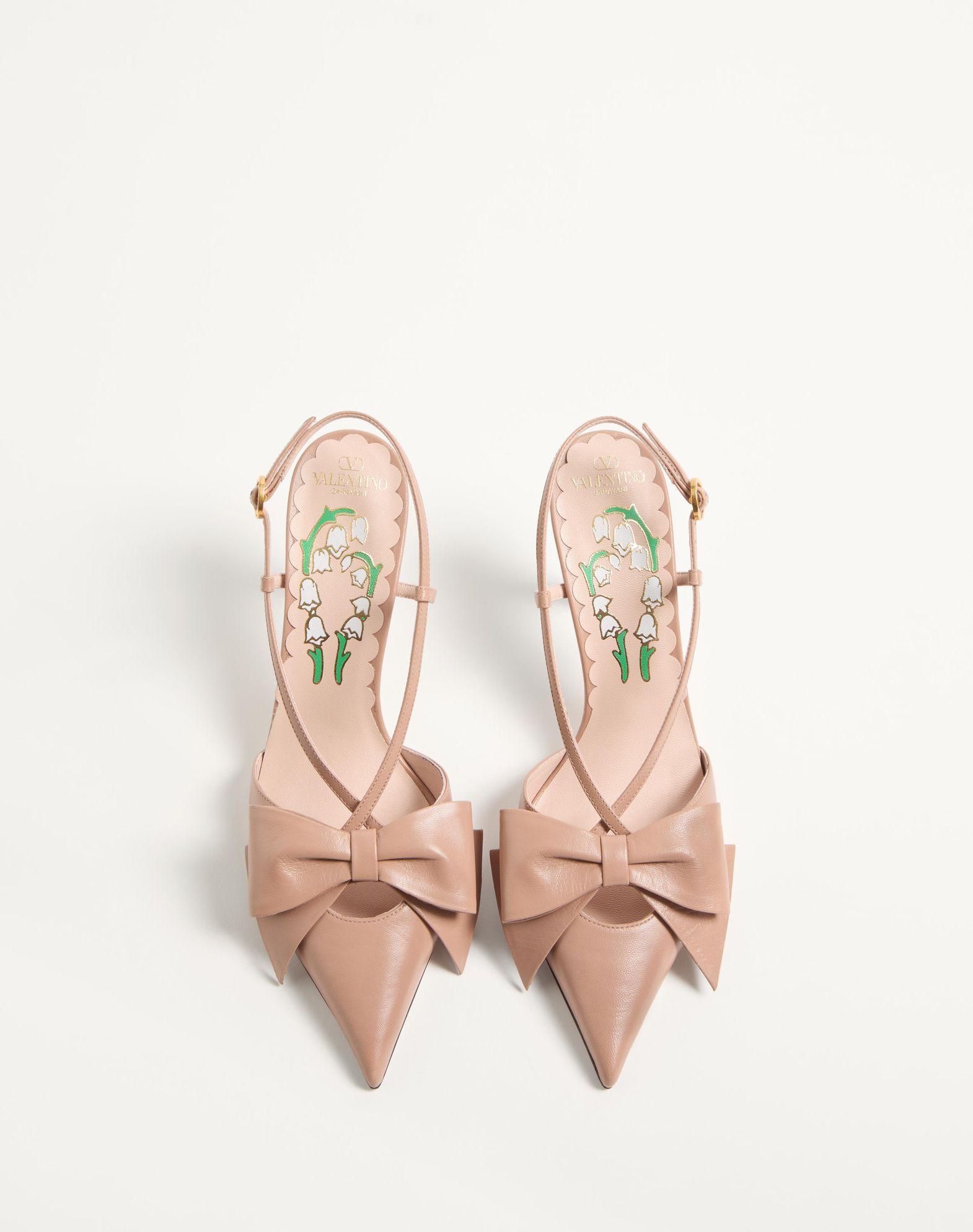 Bowow Slingback Pumps In Kidskin 85Mm Product Image