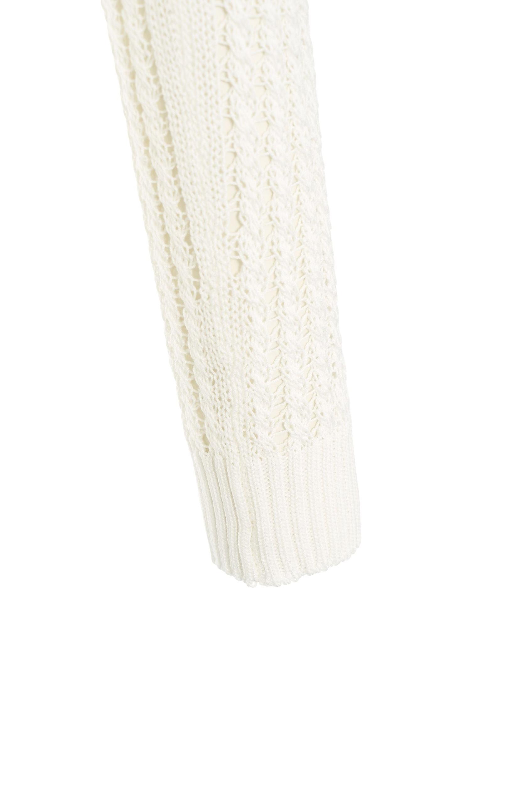 Open knit cardigan Product Image