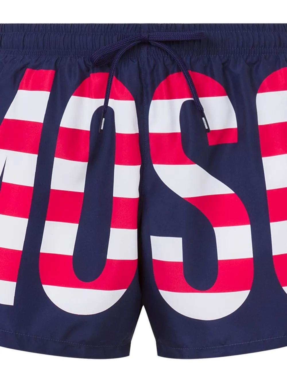 logo-print swim shorts Product Image