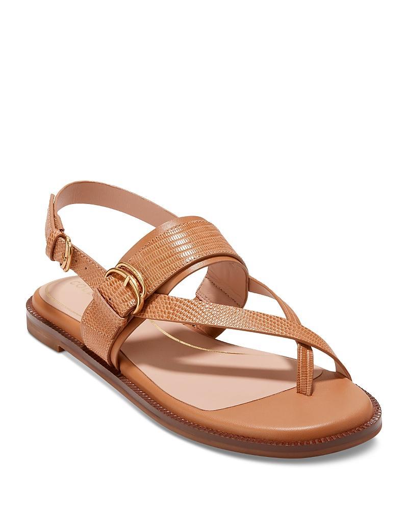 Cole Haan Womens Anica Lux Buckled Slingback Sandals Product Image