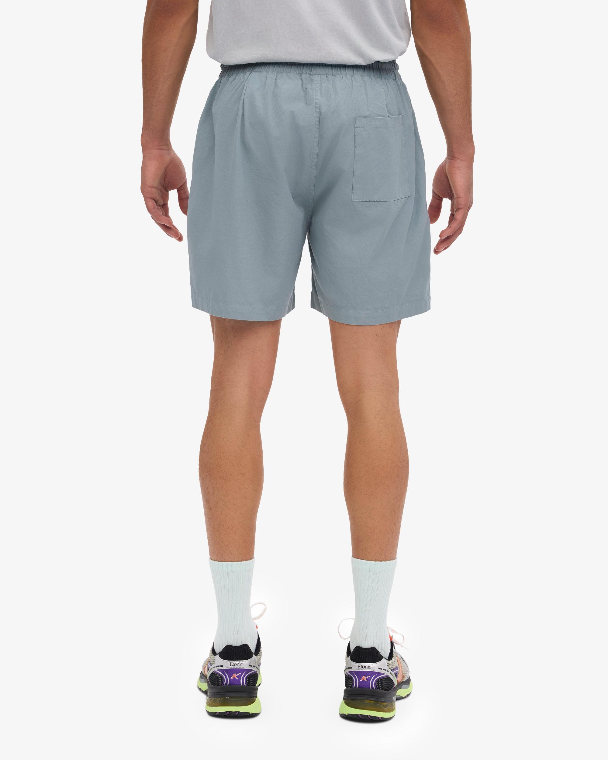 Organic Twill Shorts - Steel Blue Product Image