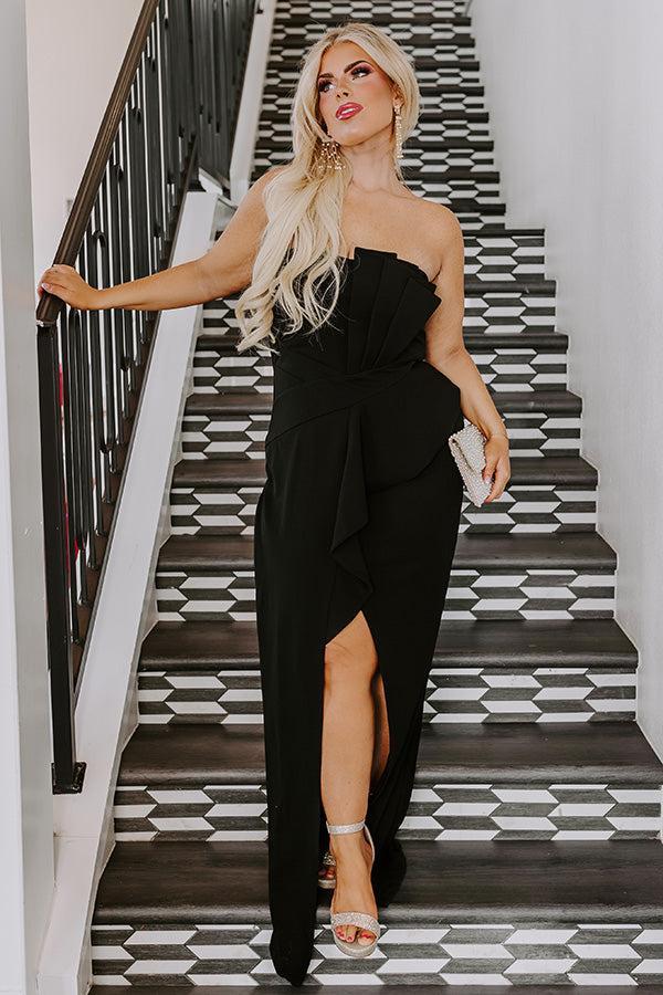 Back To You Maxi in Black Curves Product Image