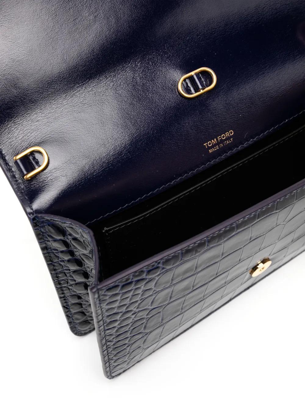 TOM FORD Small Whitney Shoulder Bag In Blue Product Image