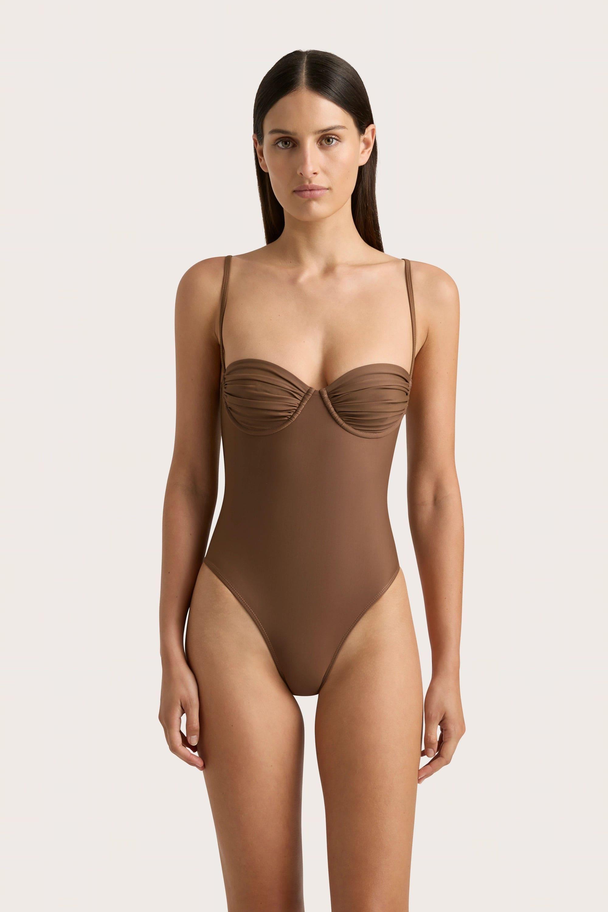 Sol Bikini Top Cocoa - Final Sale Product Image