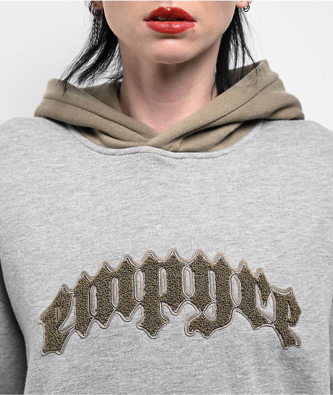 Empyre Lane Patch Grey Hoodie Product Image