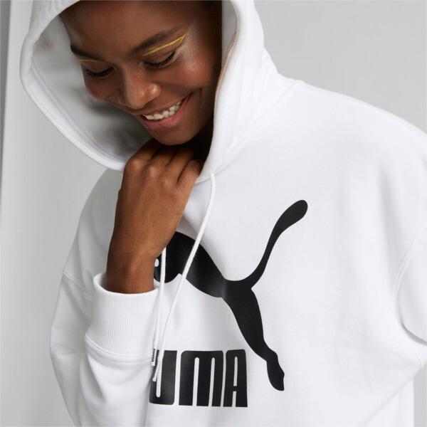 PUMA Classics Logo Womens Hoodie Product Image