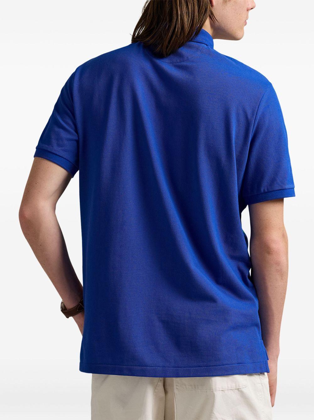 graphic-print polo shirt Product Image