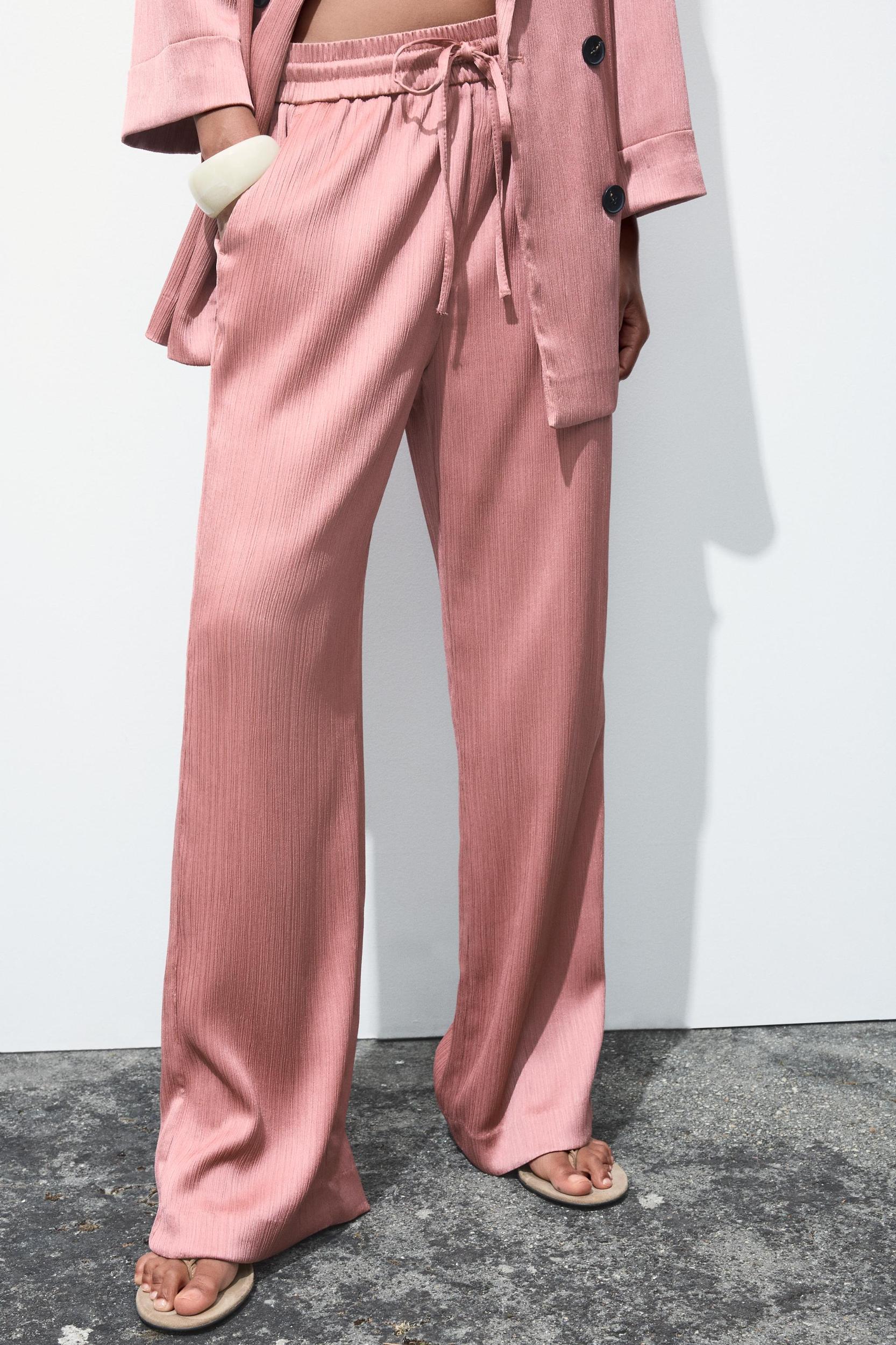 WRINKLE LOOK PANTS Product Image