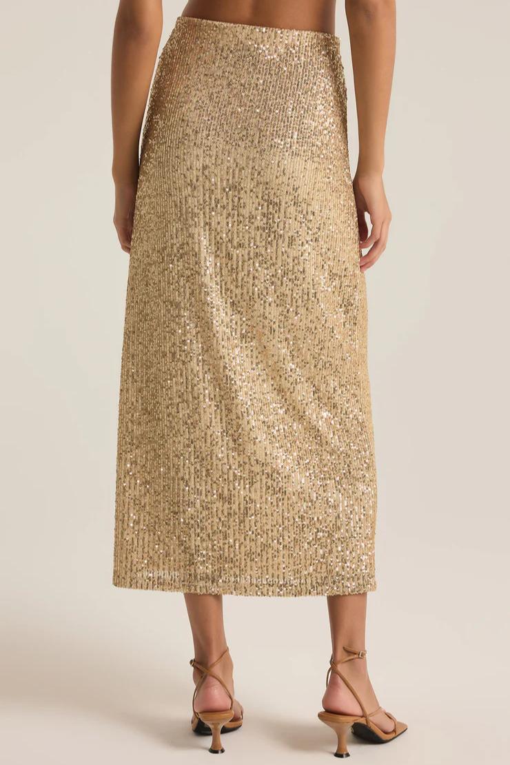 Saturn Sequin Midi Skirt Product Image