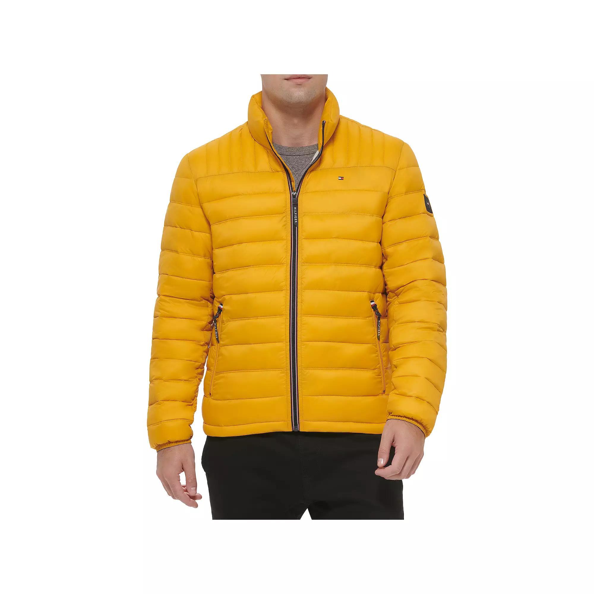 Big & Tall Tommy Hilfiger Stand Collar Packable Puffer Jacket, Men's,  Product Image