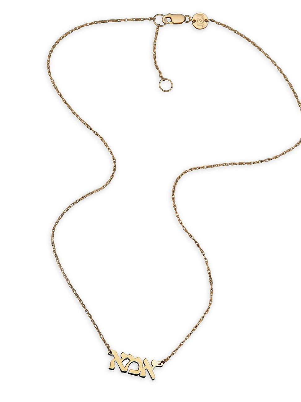 Womens Ima 18K-Gold Vermeil Necklace Product Image