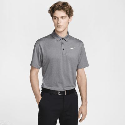 Nike Mens Tour Dri-FIT Heathered Golf Polo | FZ7473-010 Product Image