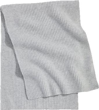 Cashmere Ribbed Scarf Product Image