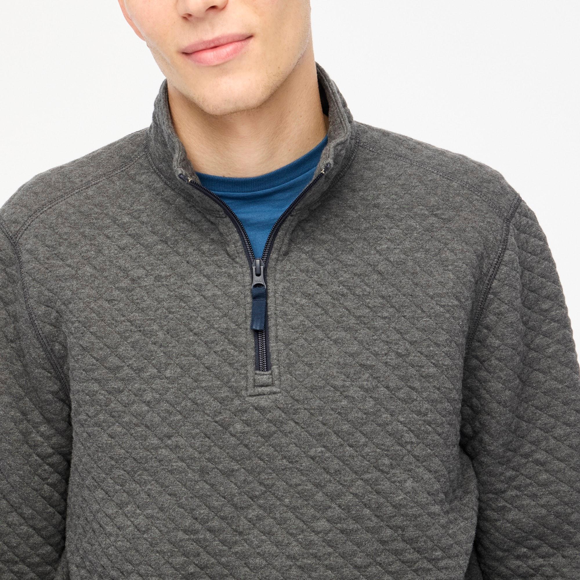 Quilted half-zip Product Image