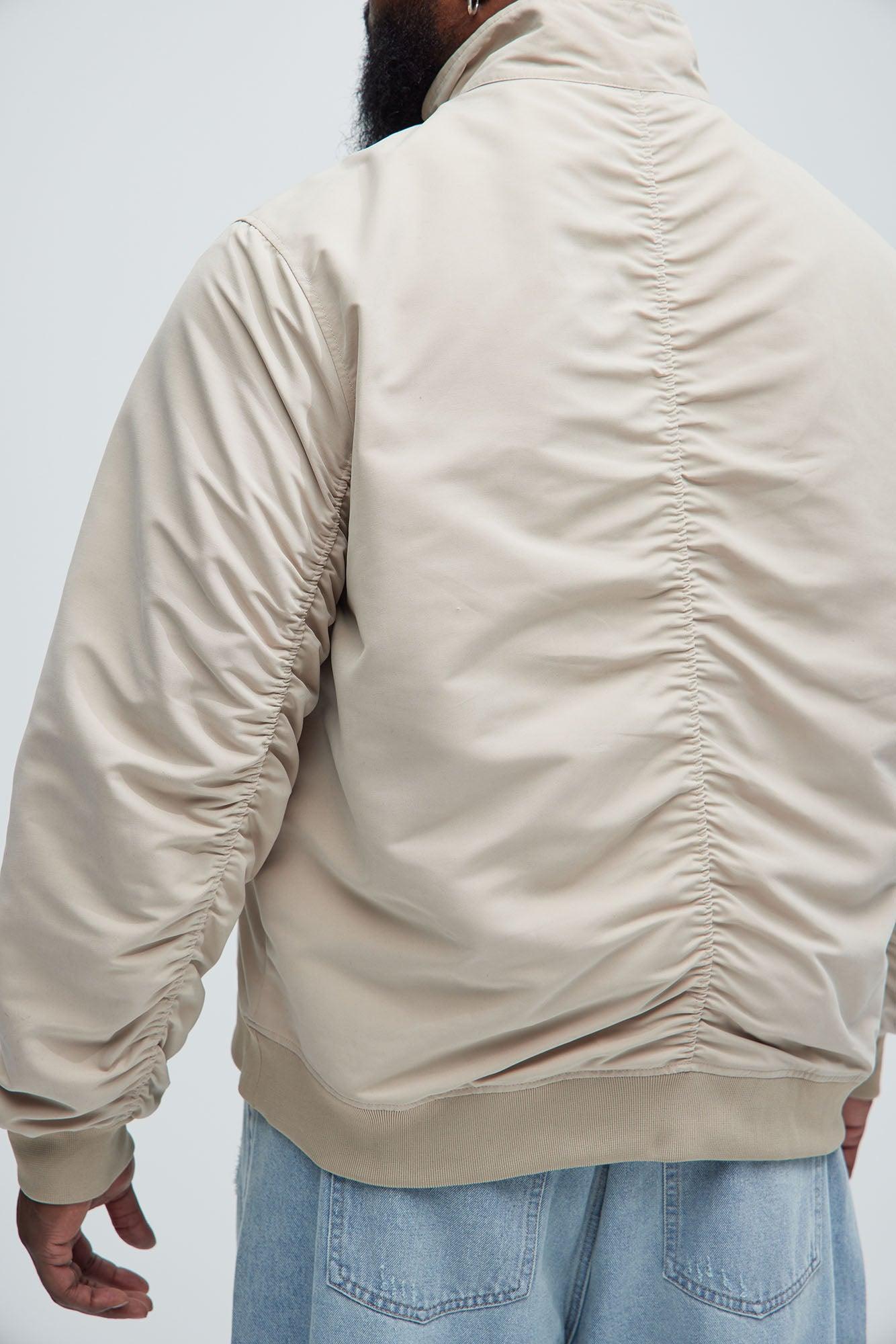 Quite Unique Service Station Jacket - Tan Product Image