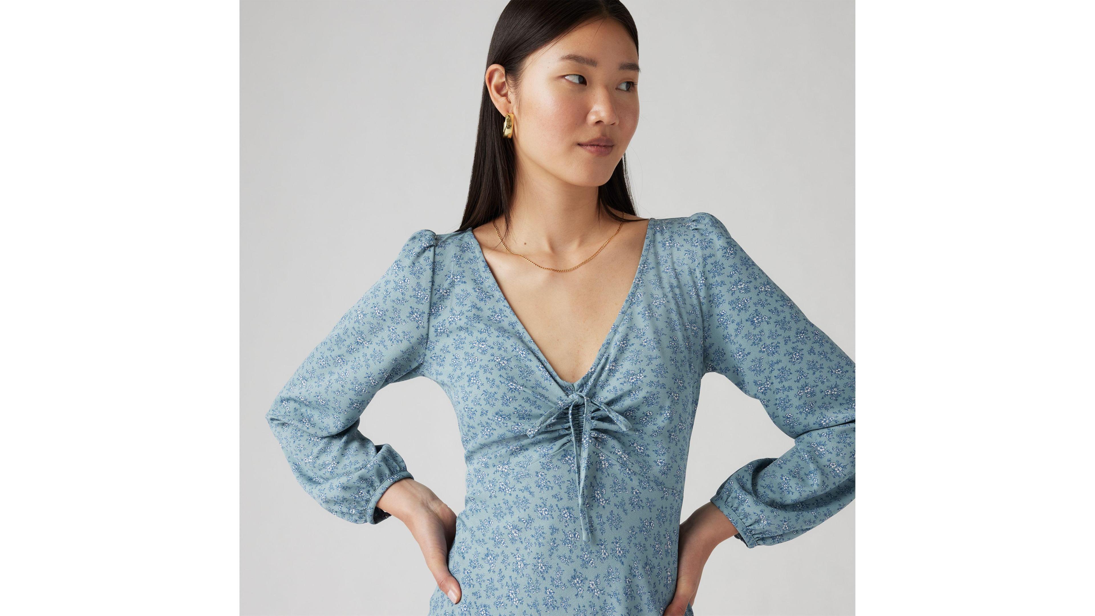 Delray Long Sleeve Mini Dress Product Image