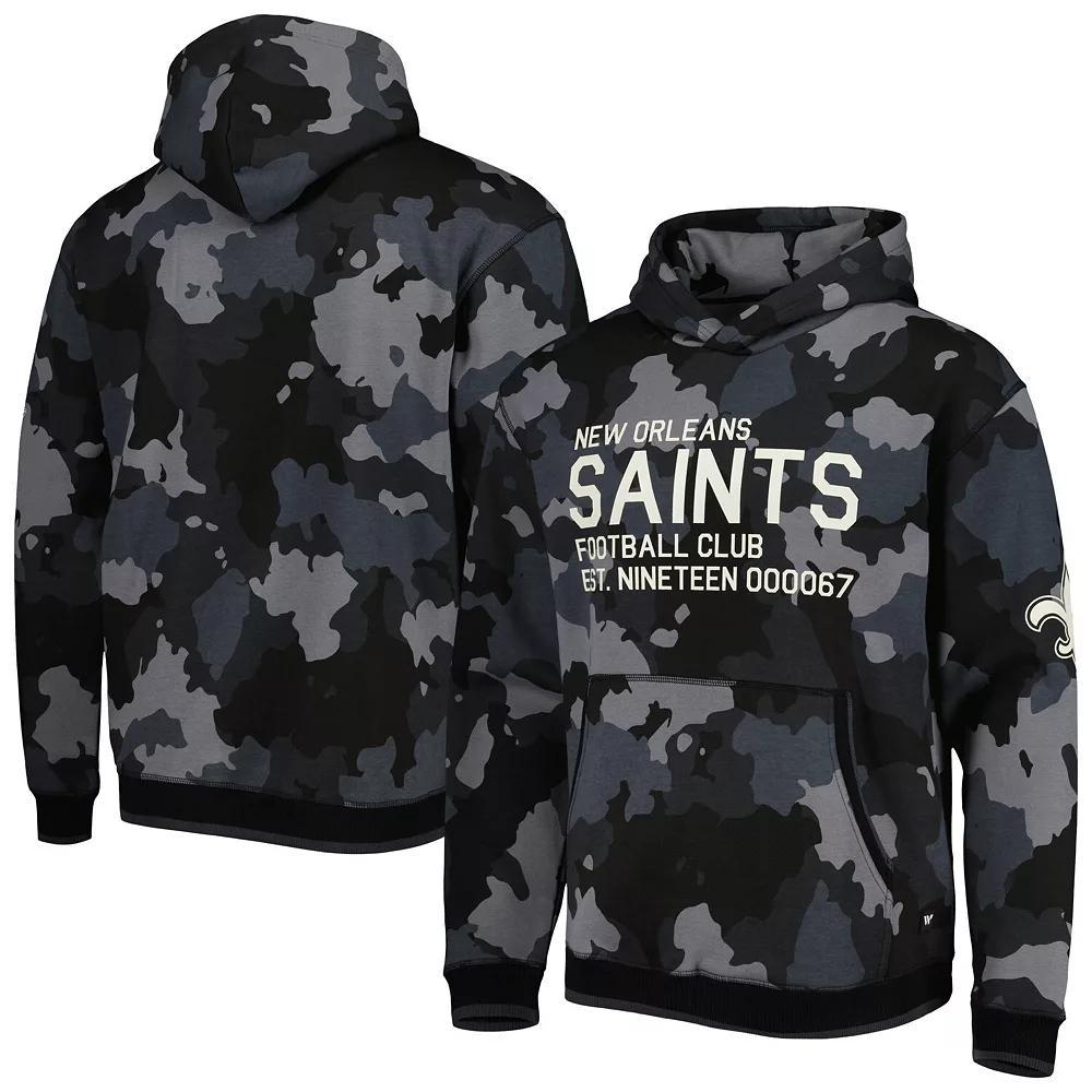 Mens The Wild Collective New Orleans Saints Camo Pullover Hoodie Product Image