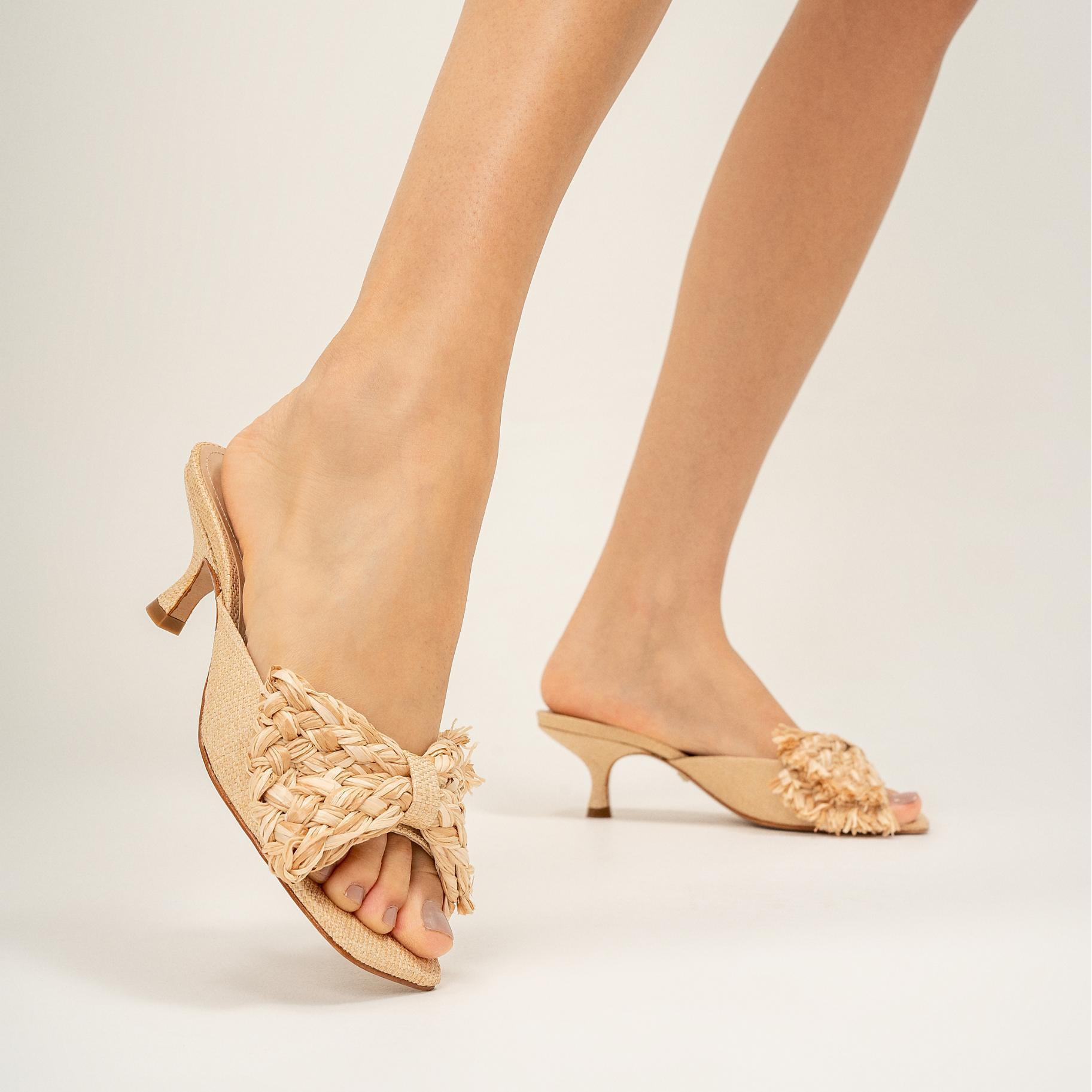 Lienne Straw Sandal Female Product Image