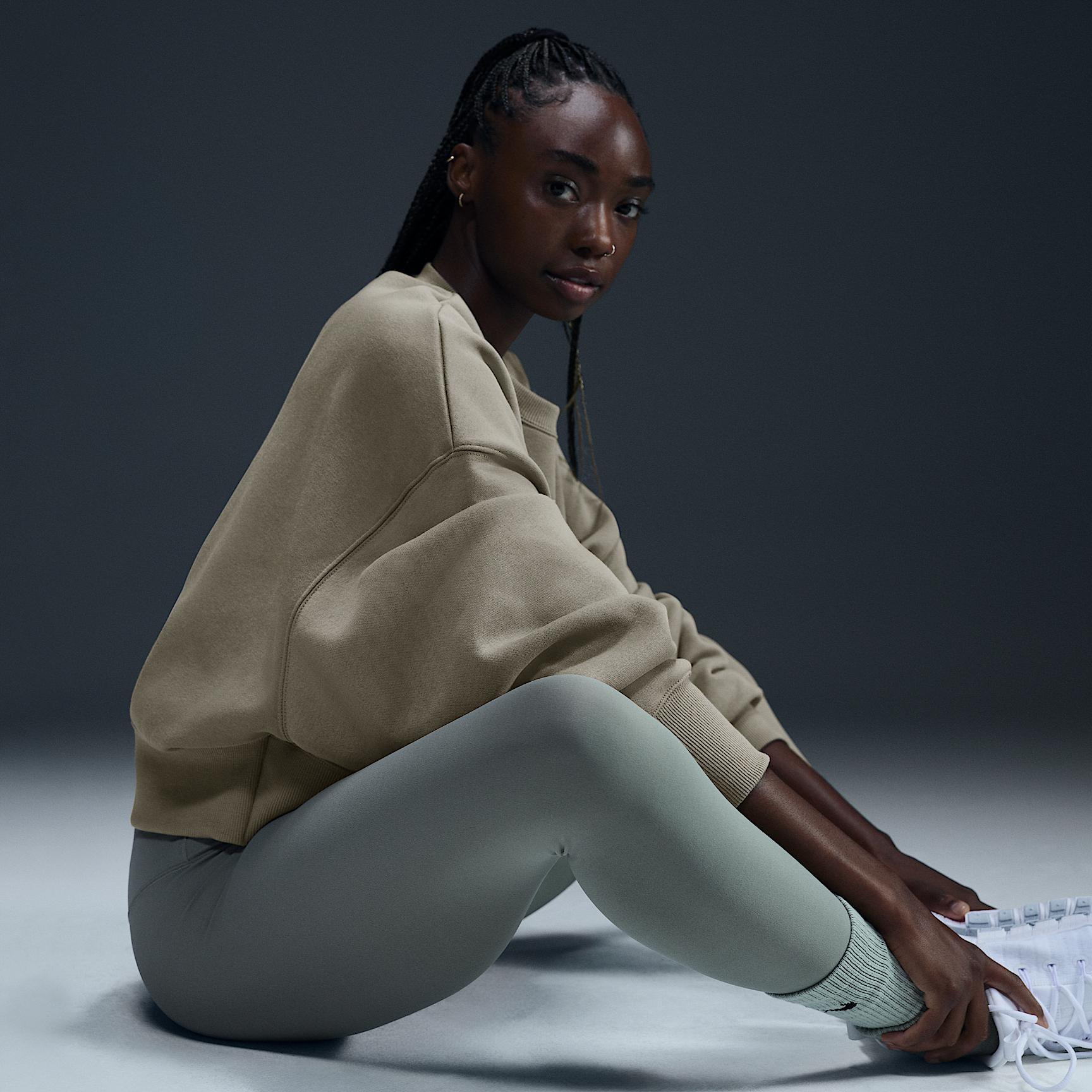 Nike Sportswear Phoenix Fleece Women's Over-Oversized Crew-Neck Sweatshirt Product Image