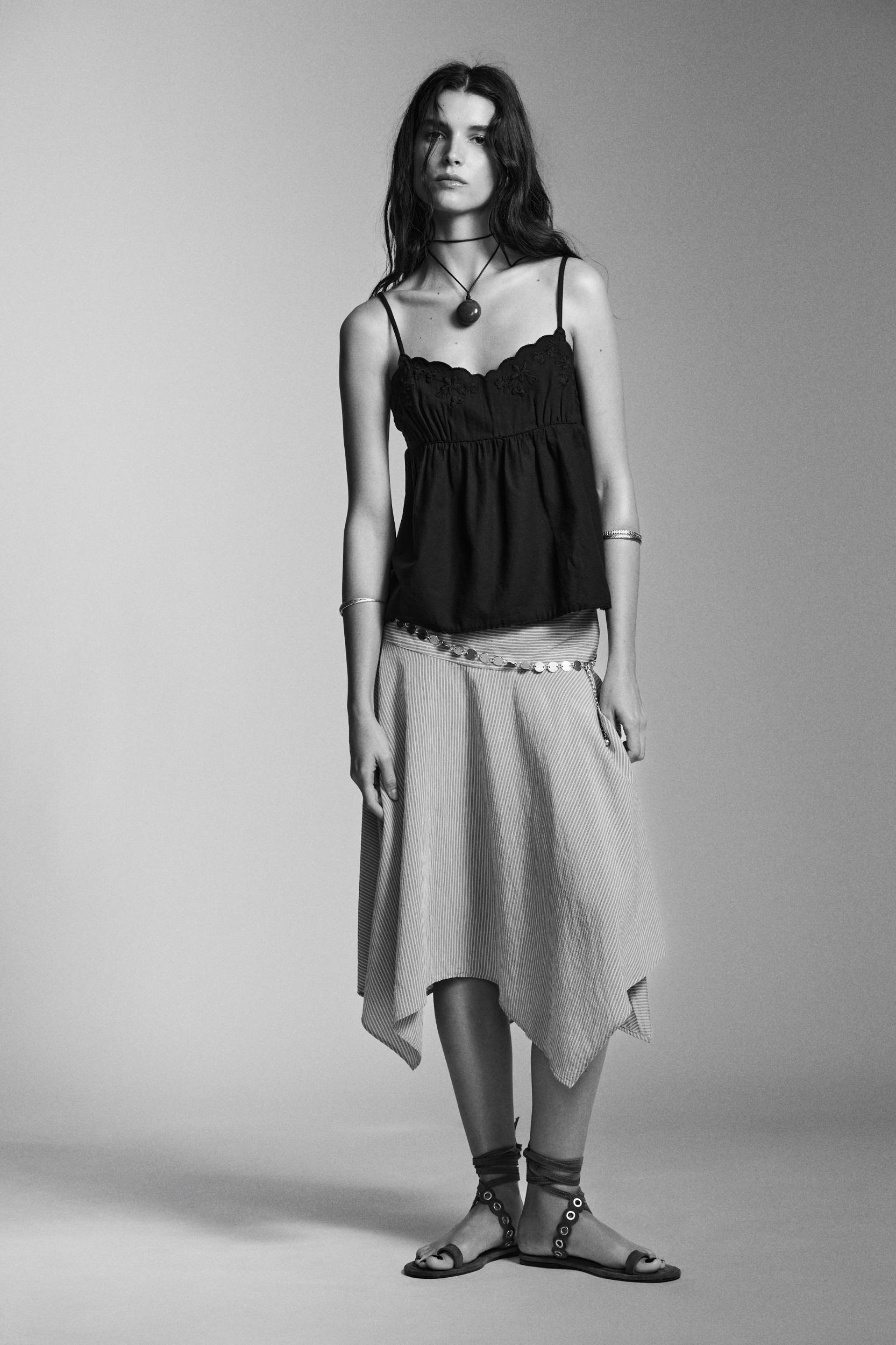 EMBROIDERED TOP Product Image