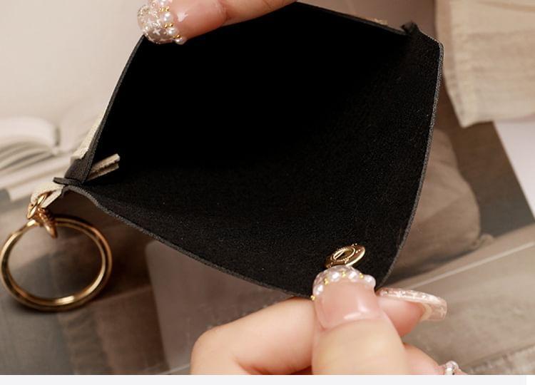 Two Tone Faux Leather Coin Purse Product Image