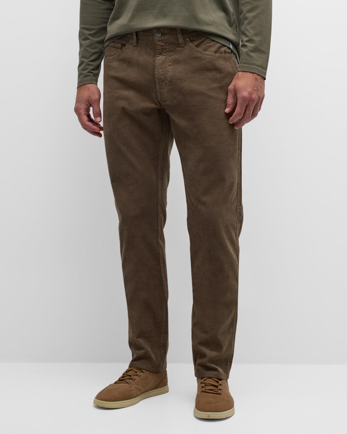 Men's Soft Corduroy 5-Pocket Pants Product Image