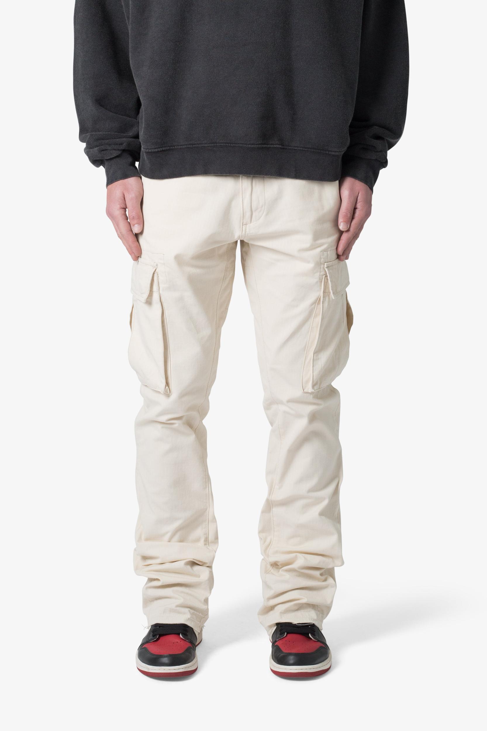 Bootcut Cargo Pants - Khaki Product Image