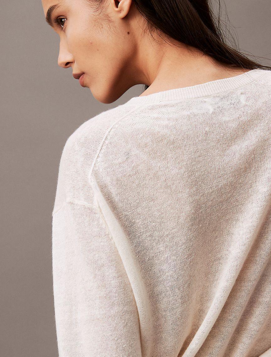 Linen Blend Sweater Product Image