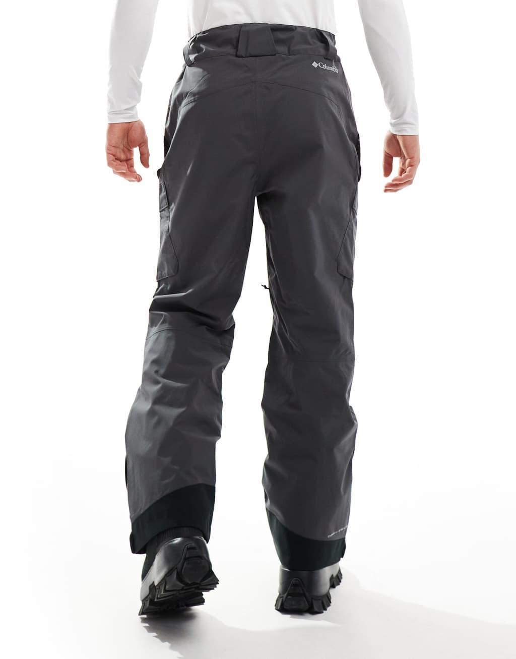 Columbia Powder Stash ski pants in gray Product Image