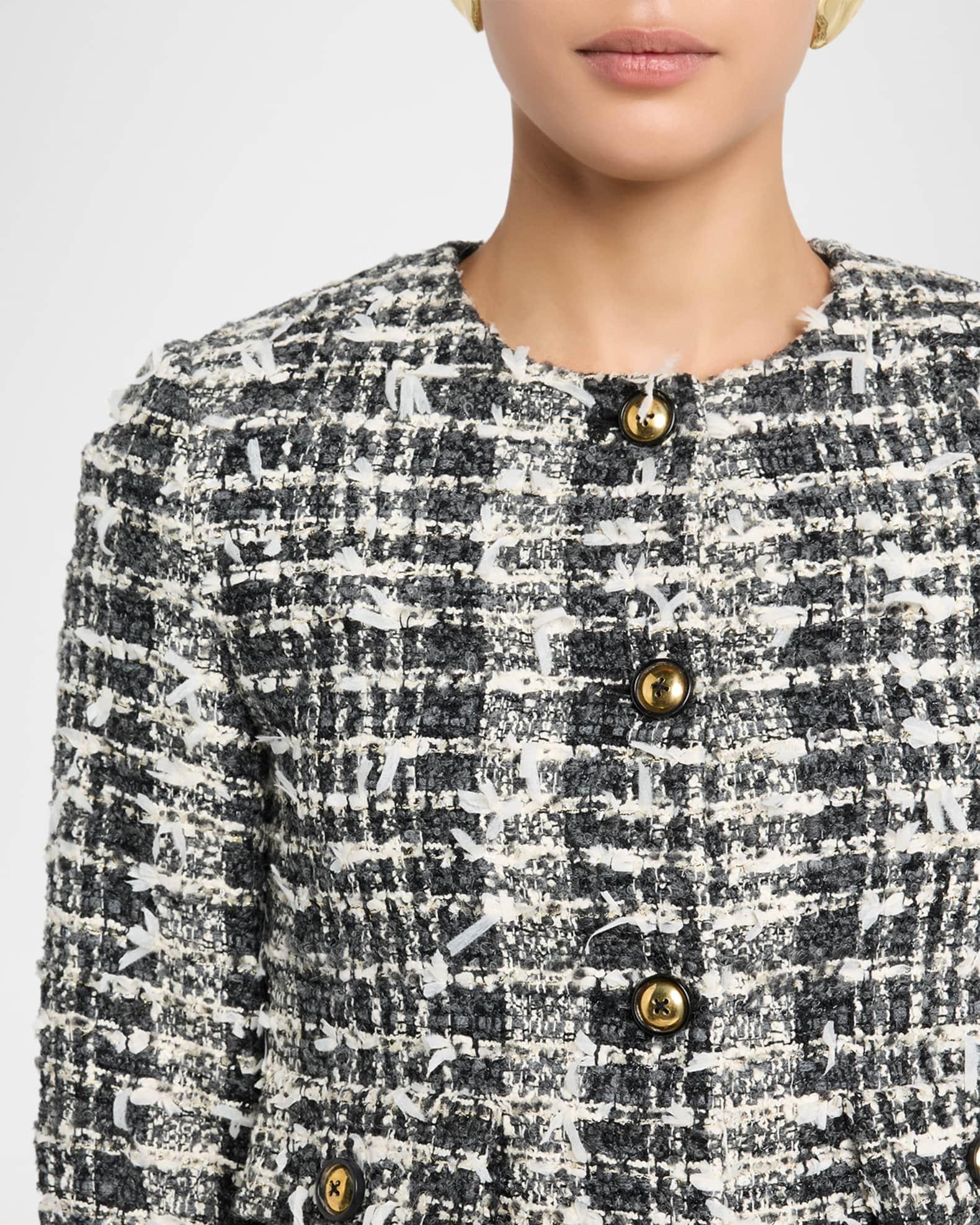 Tailored Eyelash Tweed Jacket Product Image