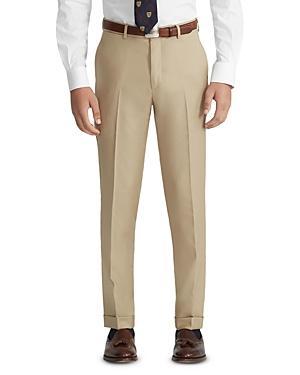 Mens Wool Twill Slim-Fit Trousers Product Image