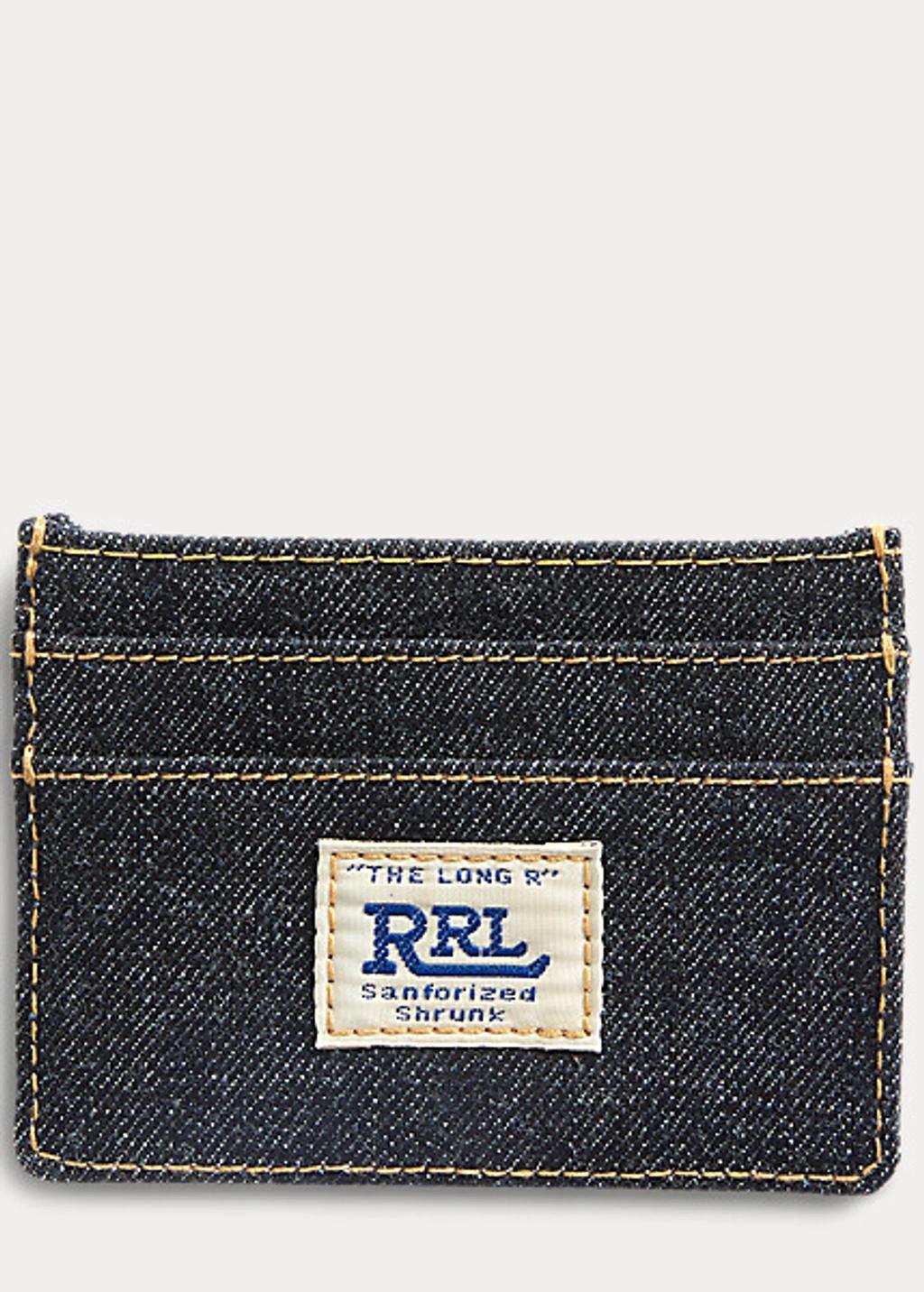 POLO RALPH LAUREN Indigo Denim Card Holder Product Image