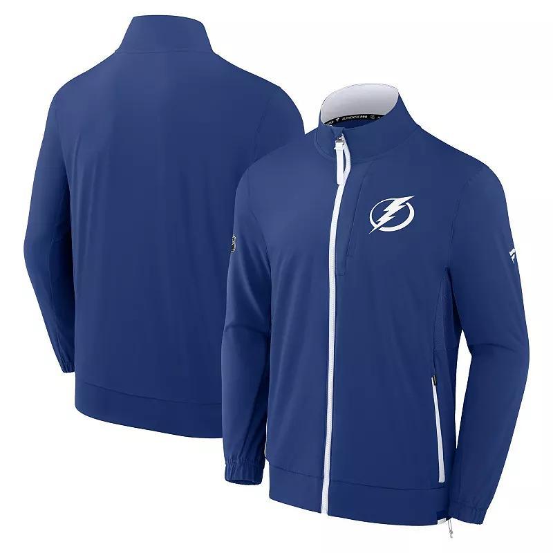 Men's Fanatics Blue Colorado Avalanche Authentic Pro Rink Coaches Full-Zip Jacket,  Product Image