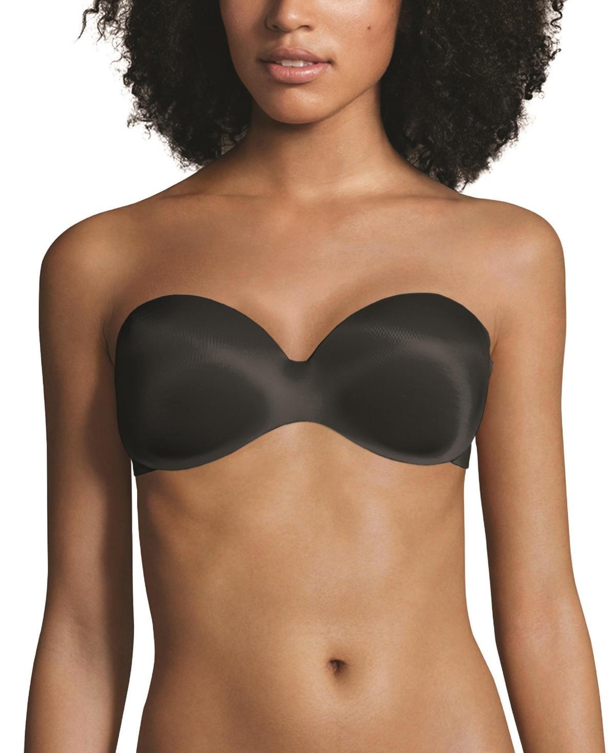 Maidenform® Full Coverage Strapless Underwire Bra DM9472, Women's, Size: 40 B, Black Product Image