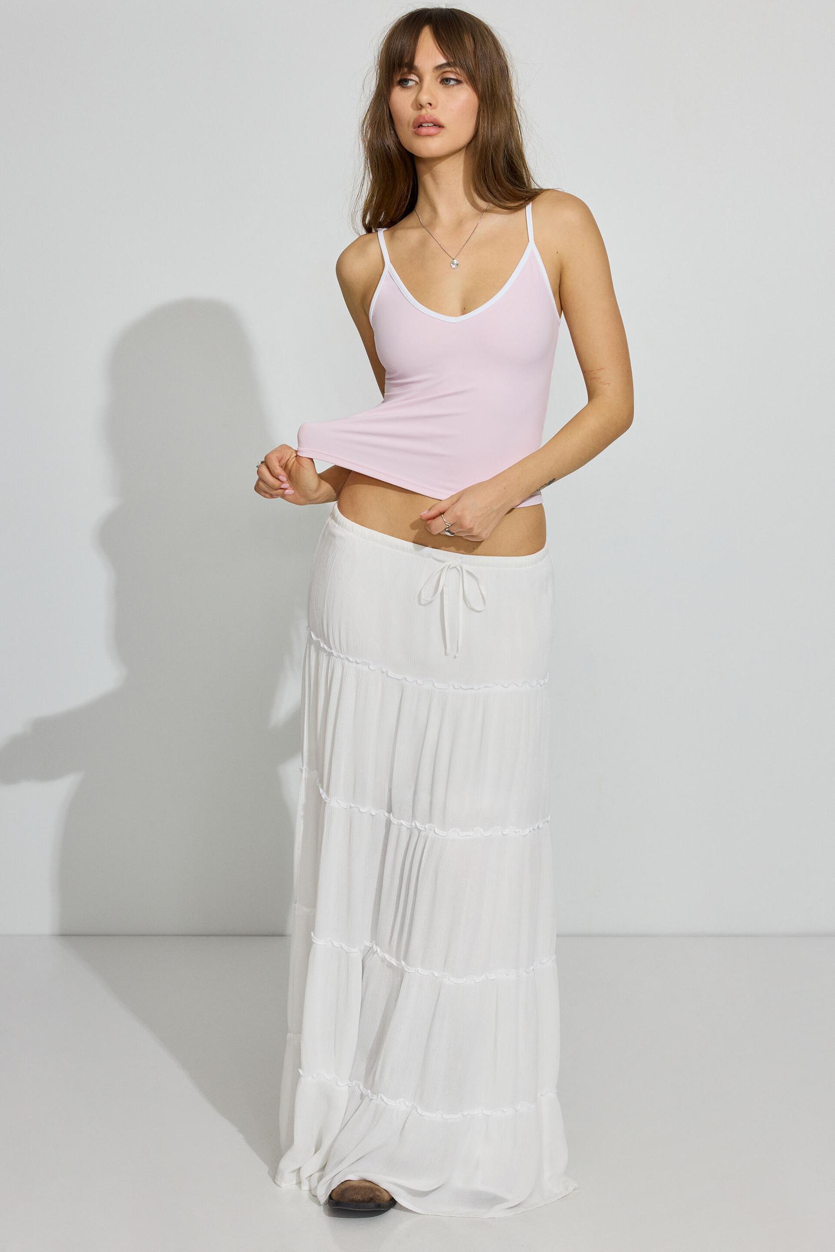 Sleek V-Neck Cami Top Product Image