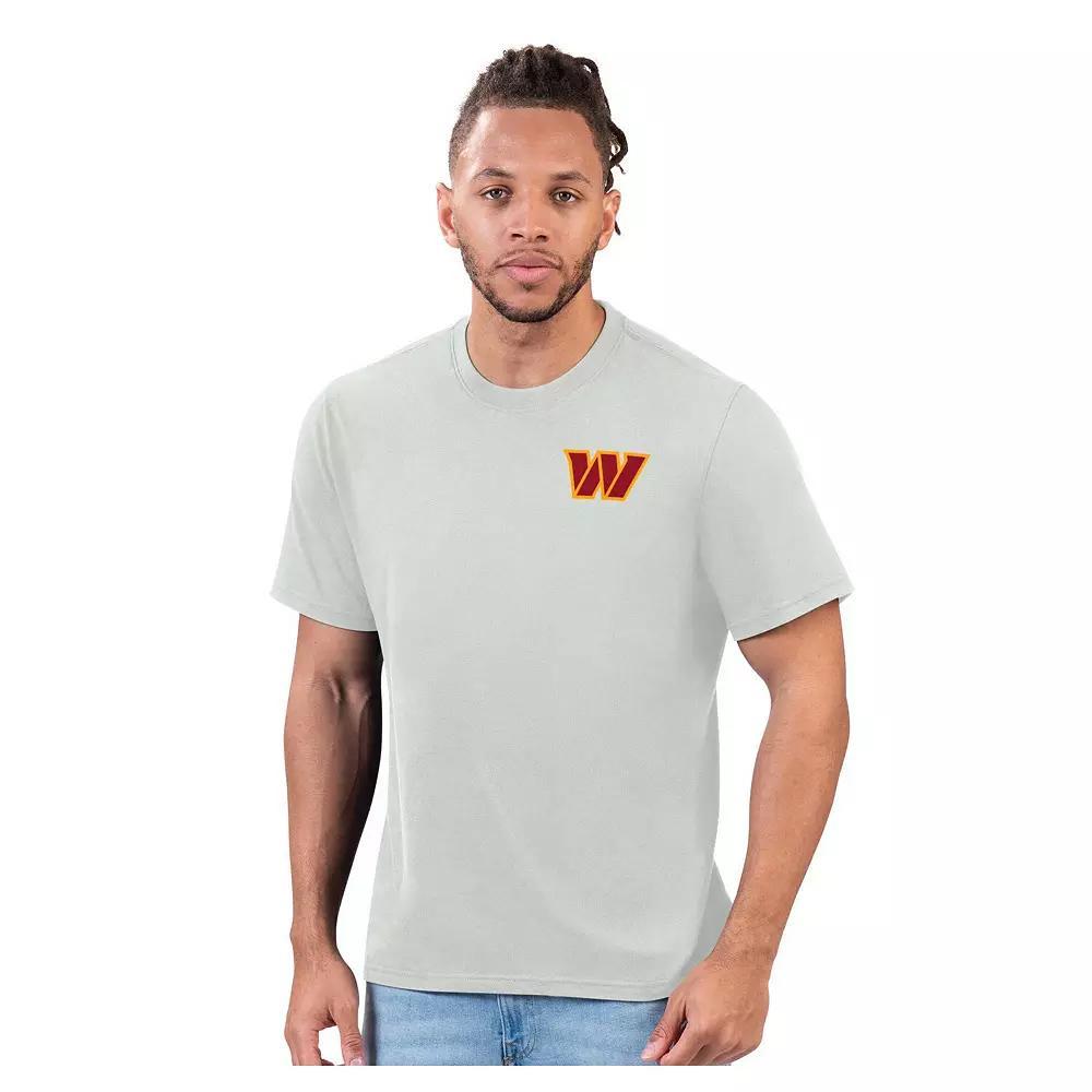 Men's Margaritaville  Gray Washington Commanders Pregame T-Shirt, Size: XL, Wft Grey Product Image