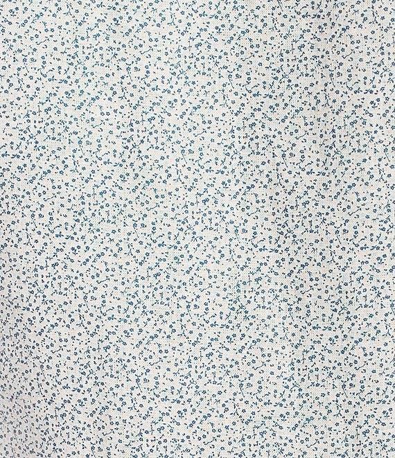 Daniel Cremieux Signature Label Albini Linen Floral Print Long Sleeve Woven Shirt Product Image