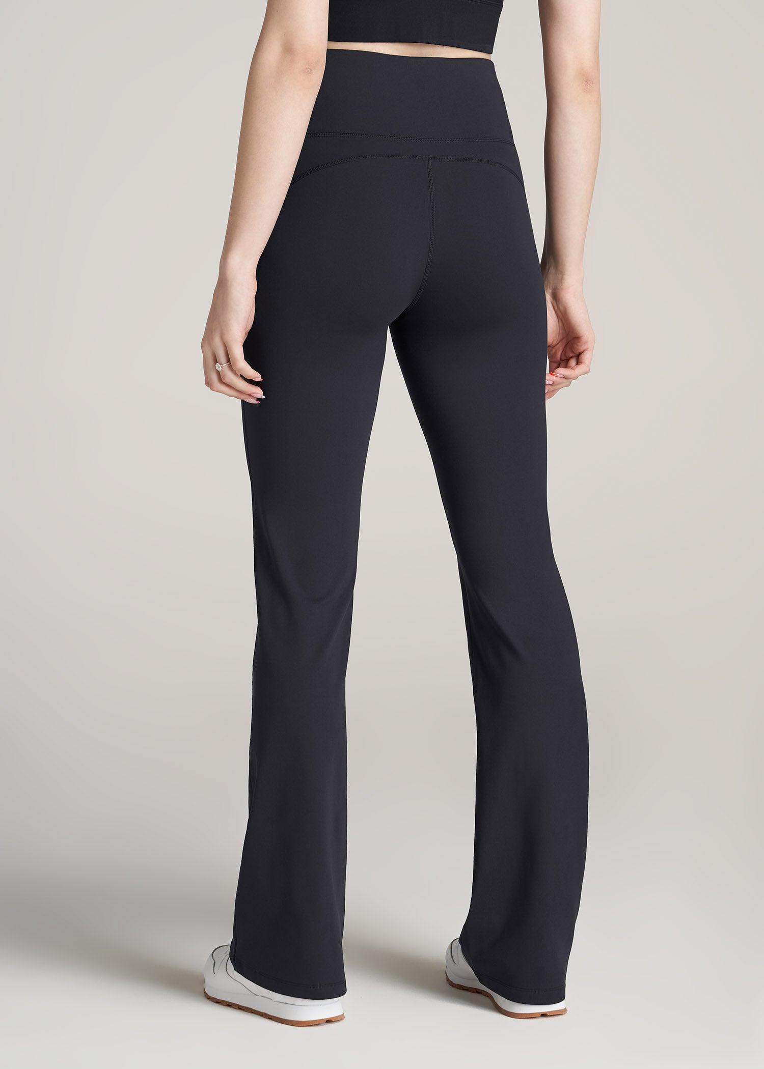 Balance Flare Yoga Pants for Tall Women in Charcoal Female Product Image