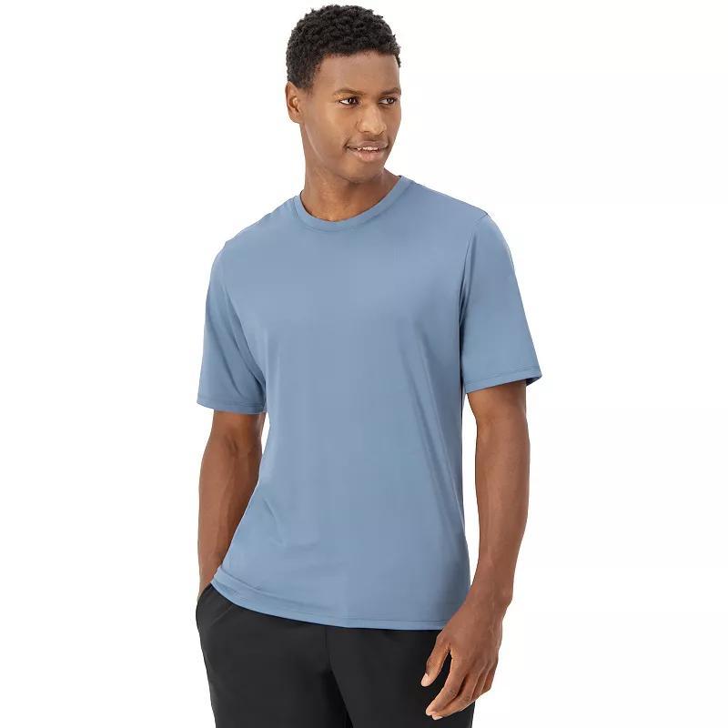 Men's Hanes® Moves Short Sleeve Performance Tee, Size: Small, Tubing Grey Product Image