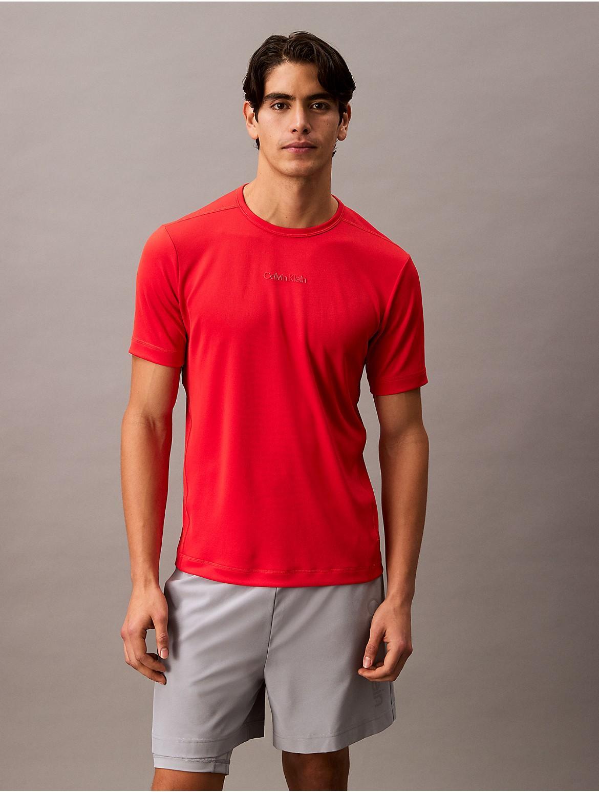 Calvin Klein Mens Modern Sport Classic T-Shirt - Orange - XL Product Image